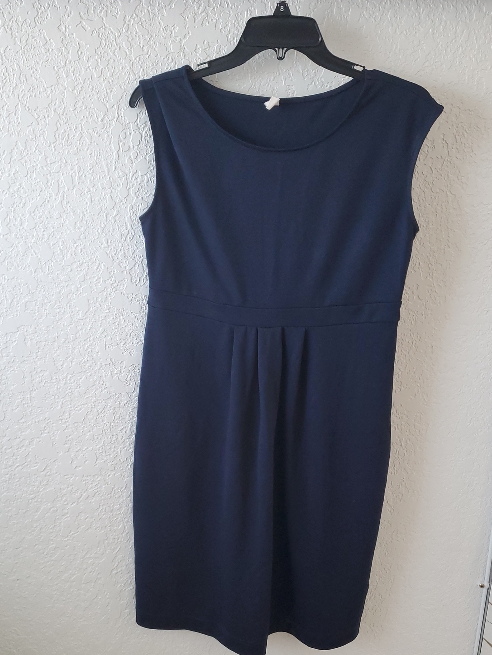 Old Navy Maternity Navy Sheath Dress - Sleeveless, Size S